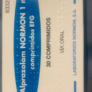 Buy Alprazolam normon 1mg